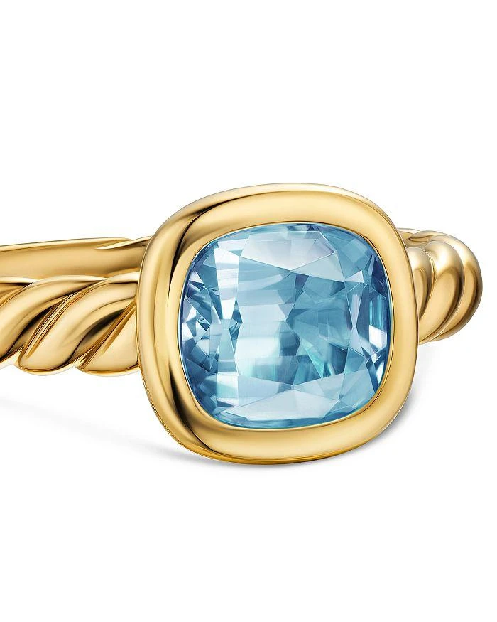 David Yurman DY Mercer Stone Ring in 18K Yellow Gold, 7mm 5