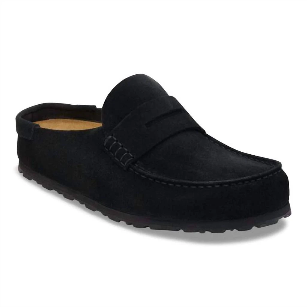 Birkenstock Birkenstock - Unisex Naples Wrapped Suede Leather Clogs