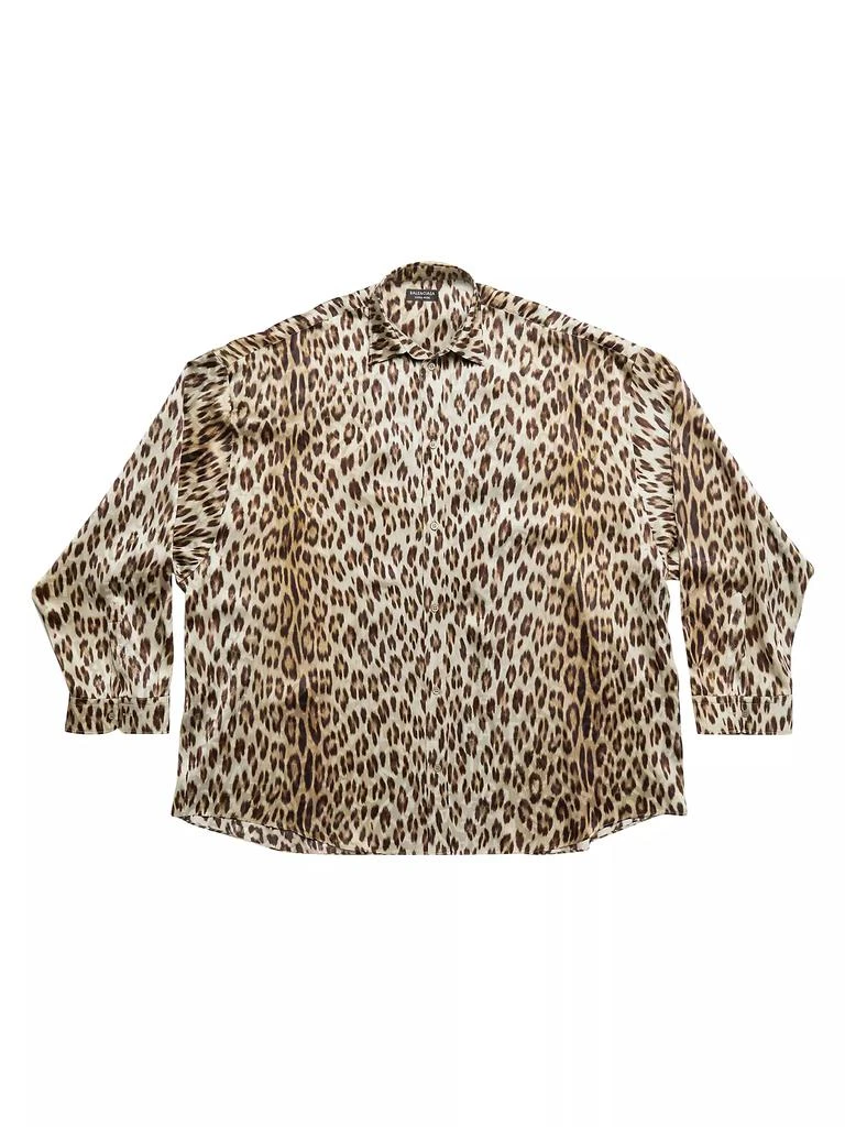 Balenciaga Leopard Shirt Oversized 1