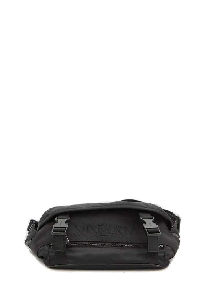 Yves Saint Laurent Saint Laurent Logo Embroidered Buckled Crossbody Bag 1