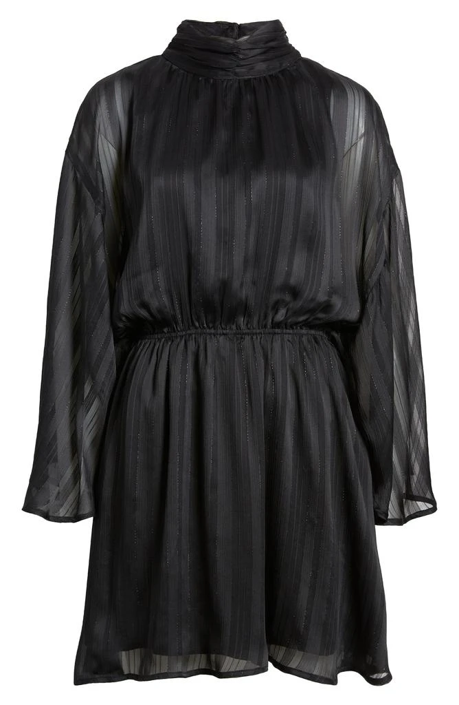 BTFL-life Metallic Long Sleeve Minidress 6