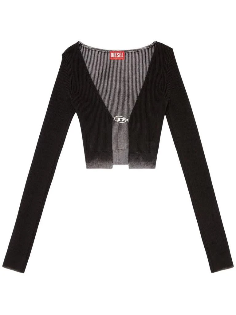 Diesel Diesel M-Latina Ribbed Crop Top 1