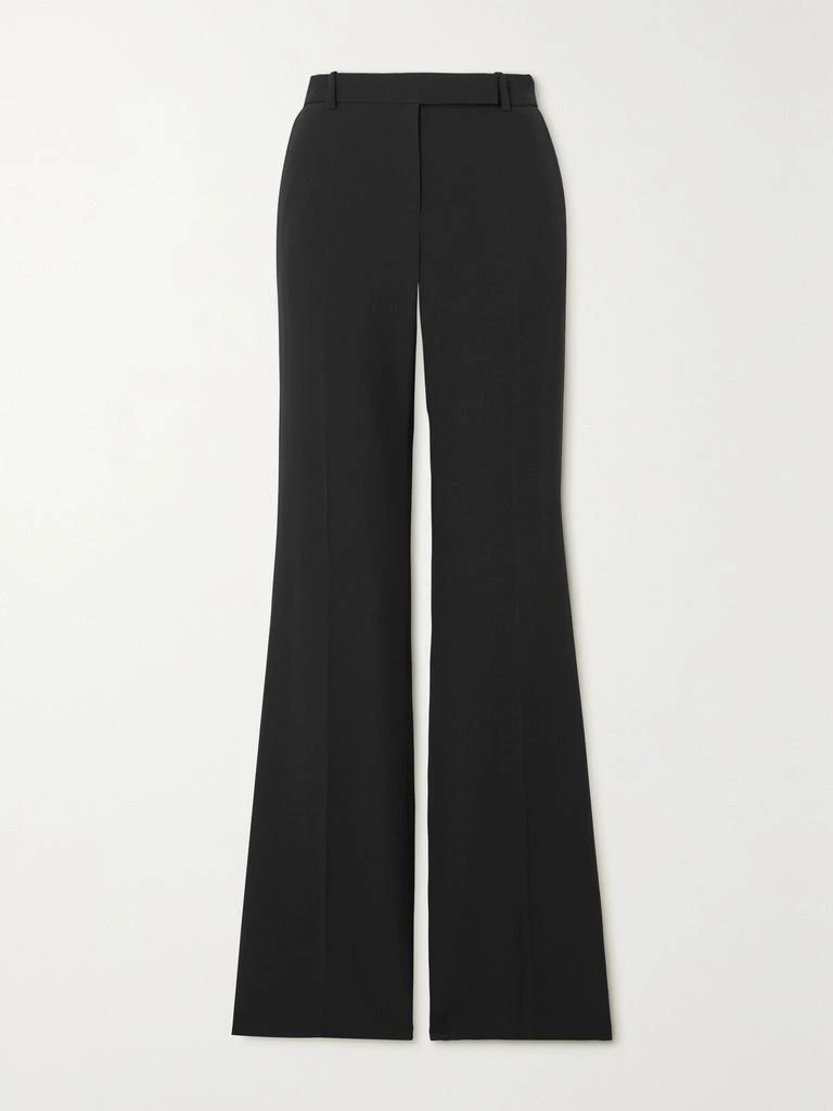 Alexander McQueen 绉纱微喇裤  - IT38 1