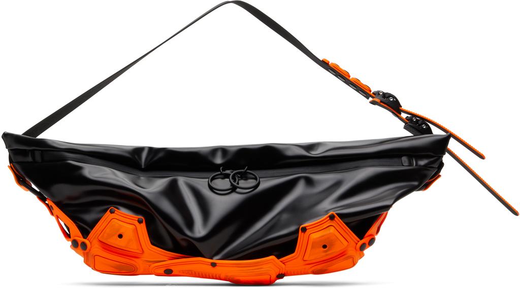 Innerraum Black & Orange Object M07 Crossbody Bag