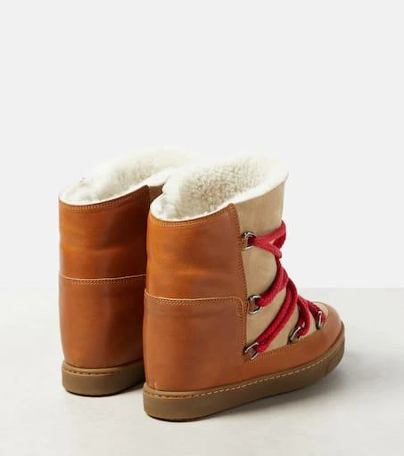 Isabel Marant Nowles leather snow boots 3