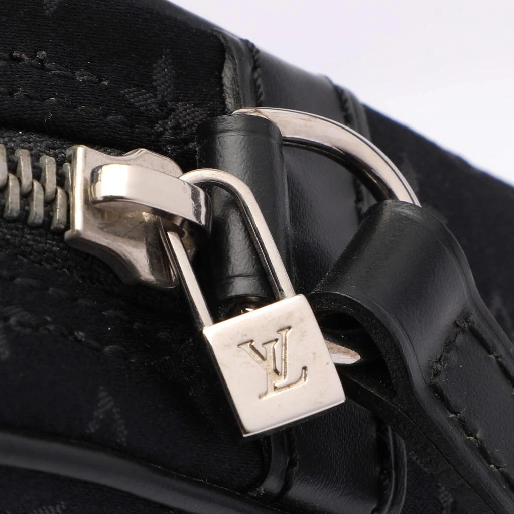 Louis Vuitton Louis Vuitton Black Monogram Satin Conte De Fees Pochette Bag 6
