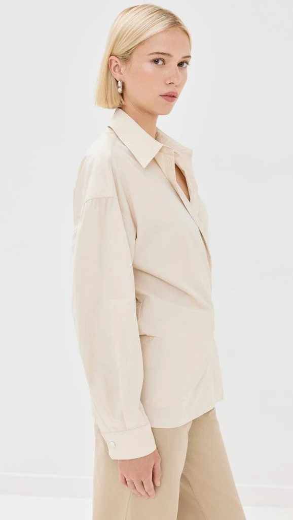 Lemaire Straight Collar Twisted Shirt 3