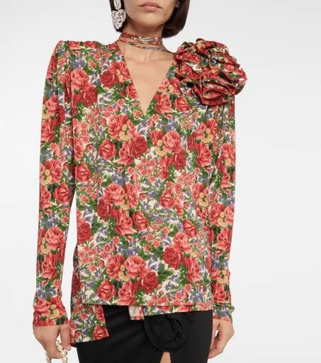 Magda Butrym Floral blouse 4