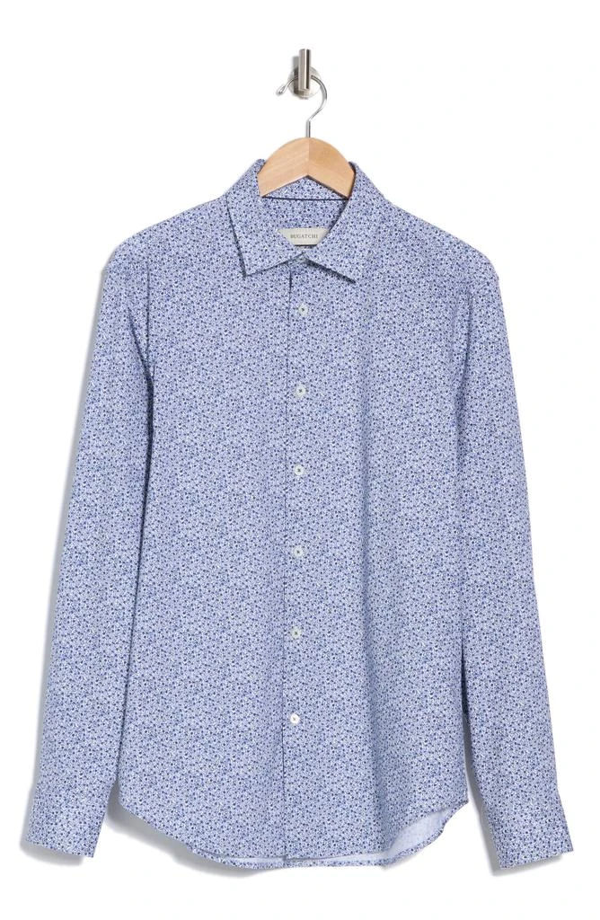 BUGATCHI Stretch Cotton Button-Up Shirt 3