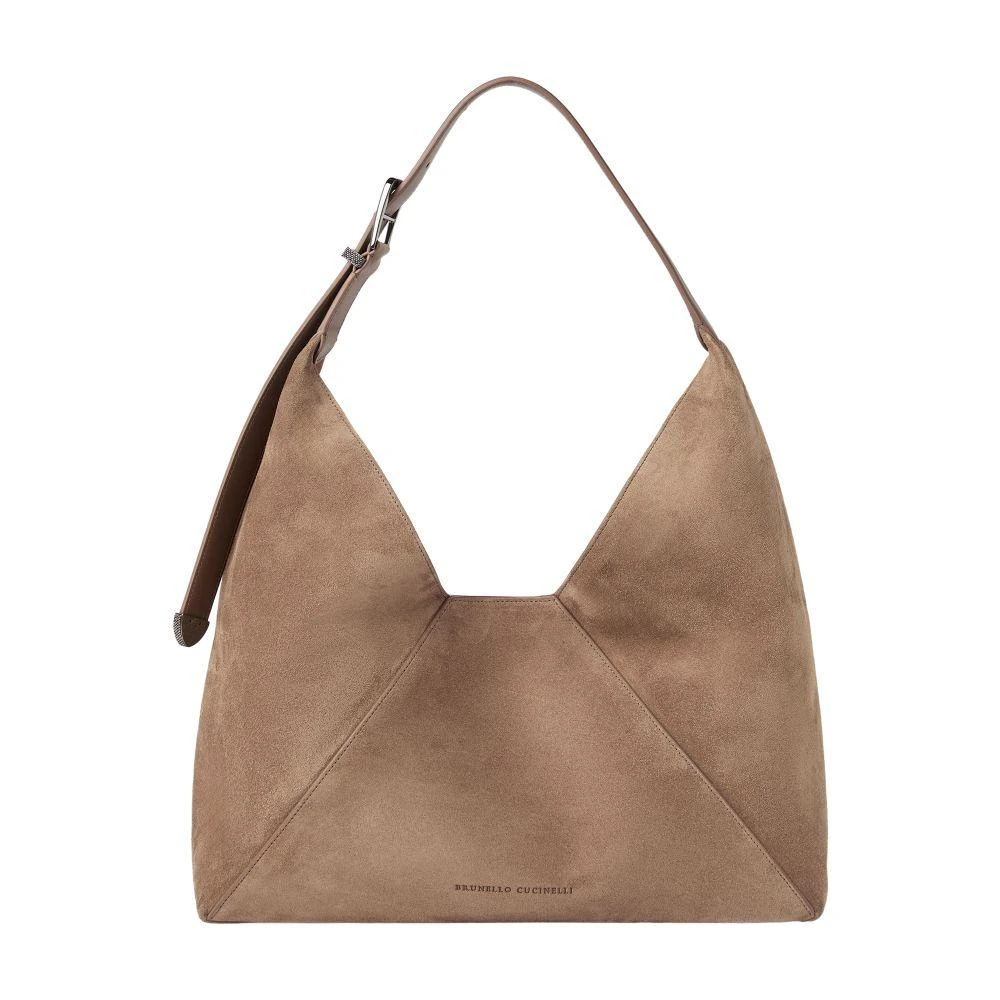 Brunello Cucinelli Calfskin hobo bag 8
