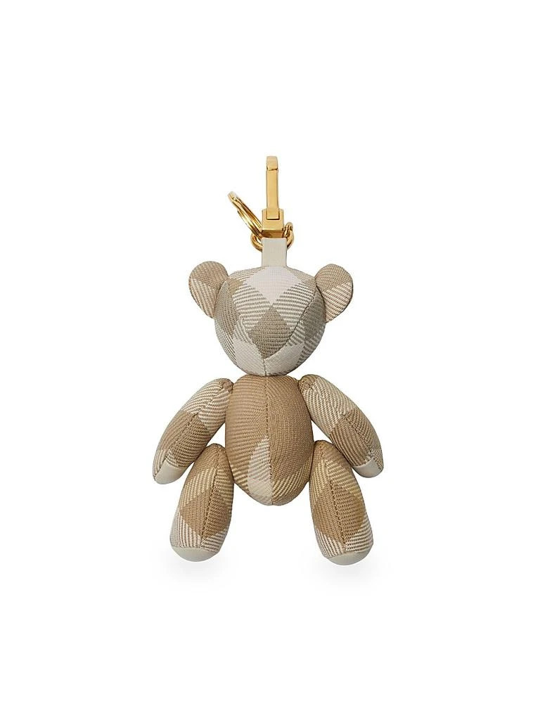 Burberry Thomas Bear Wool-Blend Charm Keychain 2