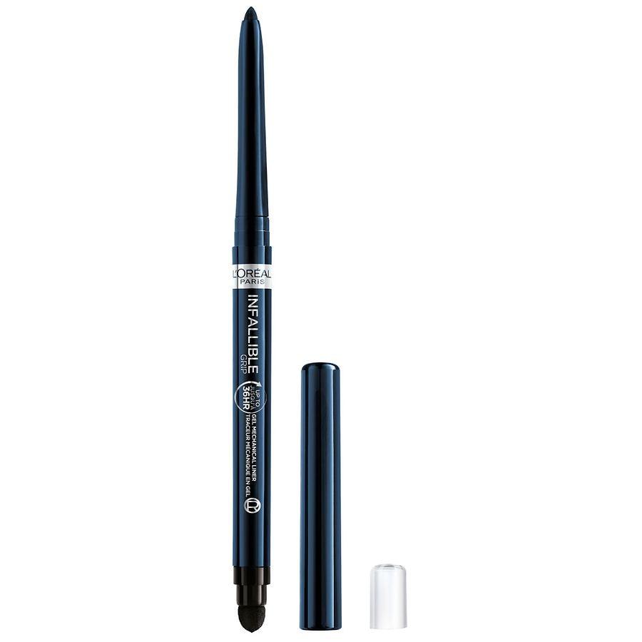 L'Oreal Paris Grip Precision Gel Eyeliner, Smudge Resistant, Long Lasting Waterproof