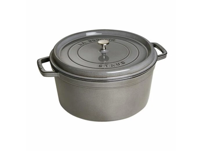 Staub Cocotte 30 cm, Rond(e), Gris graphite, Fonte, second choix 1