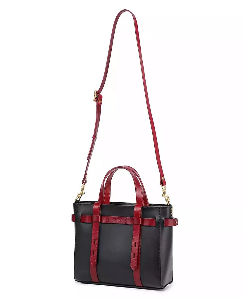 OLD TREND Women's Genuine Leather Westland Minit Tote Bag 10