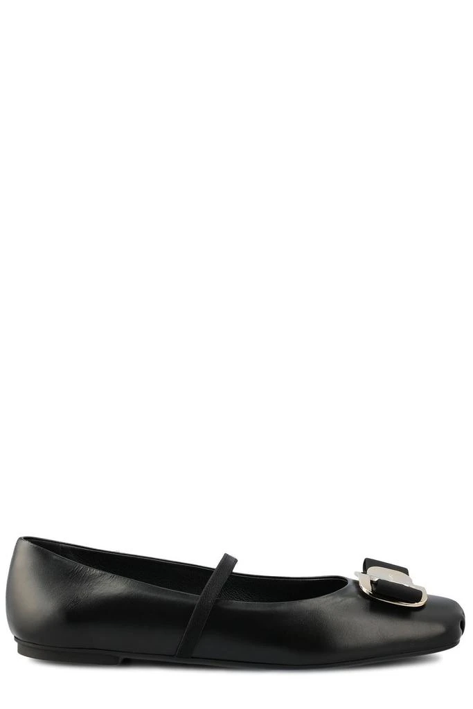 Salvatore Ferragamo Ferragamo New Vara Slip-On Ballerina Shoes 1
