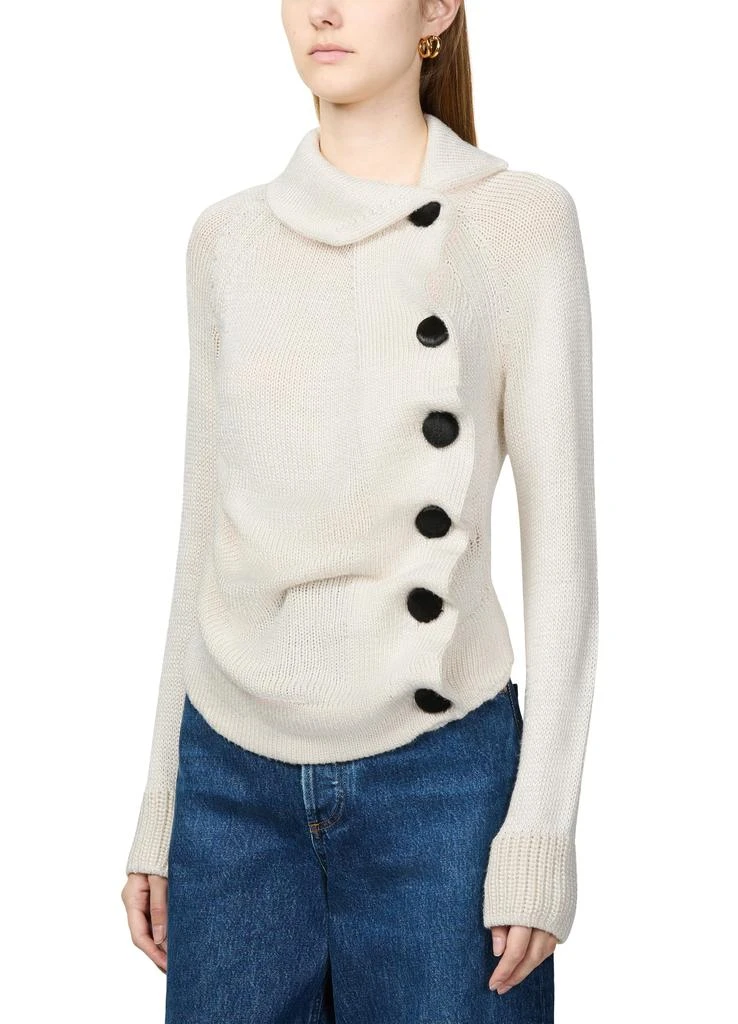 Khaite Lorrai silk cardigan 4