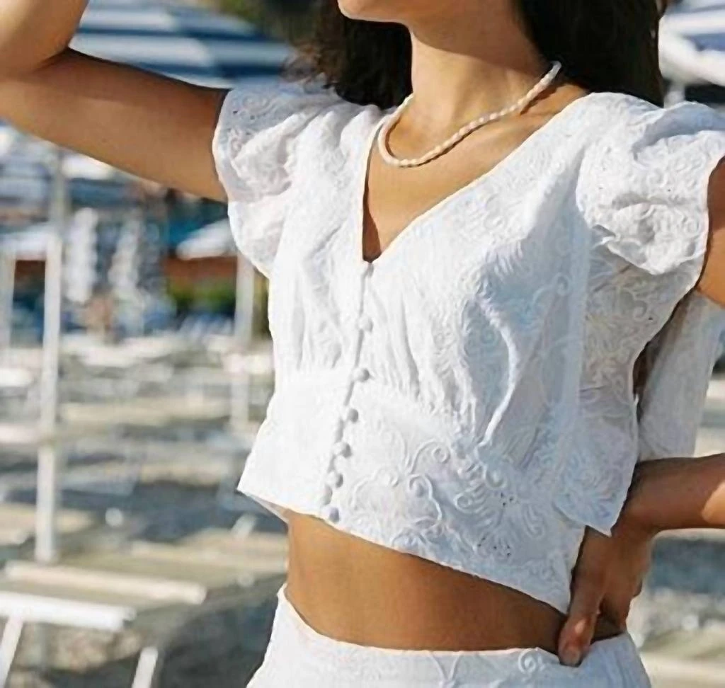 AMUSE SOCIETY Amuse Society - Comilla Woven Top 4