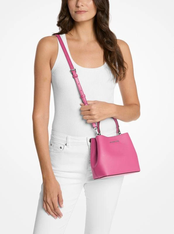 Michael Kors Pratt Small Convertible Shoulder Bag 3