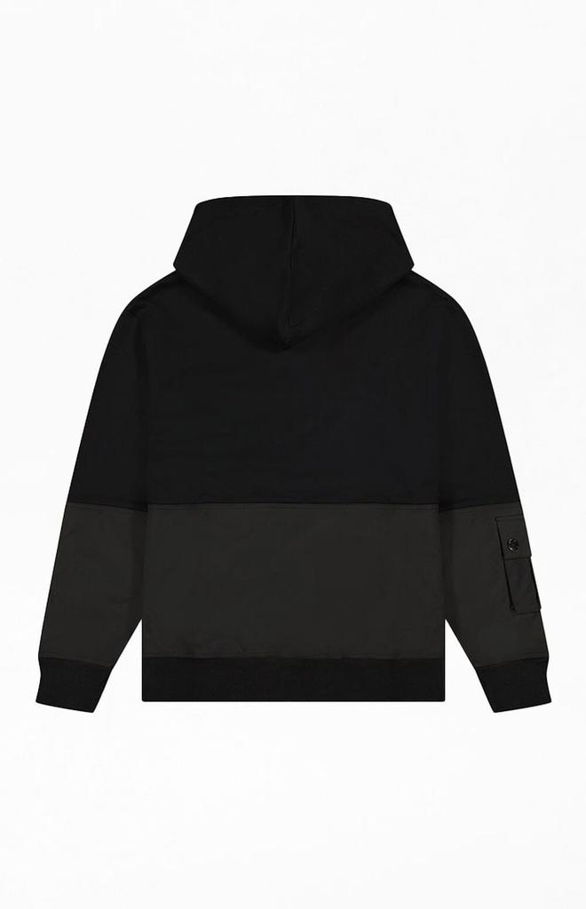 WeSC 90's Mike Utility Color Block Nylon Mix Hoodie
