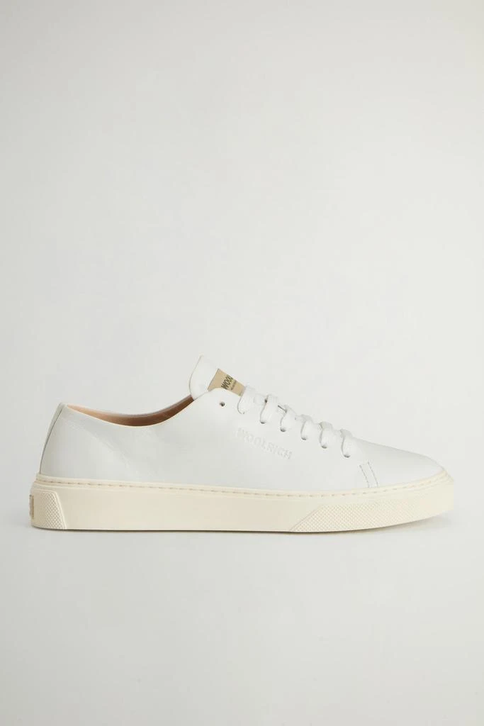 Woolrich Cloud Court Nappa Leather Sneakers - Women - White 1