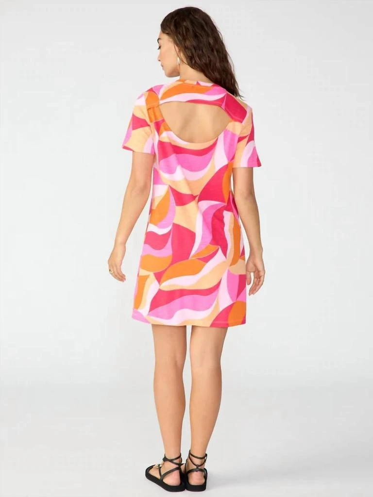 Sanctuary Reveal T-Shirt Dress In Solar Kiss 2