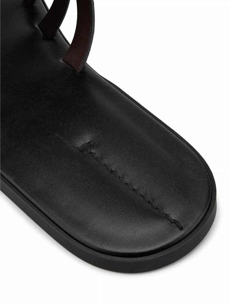 The Row Line Strappy Leather Sandals 5