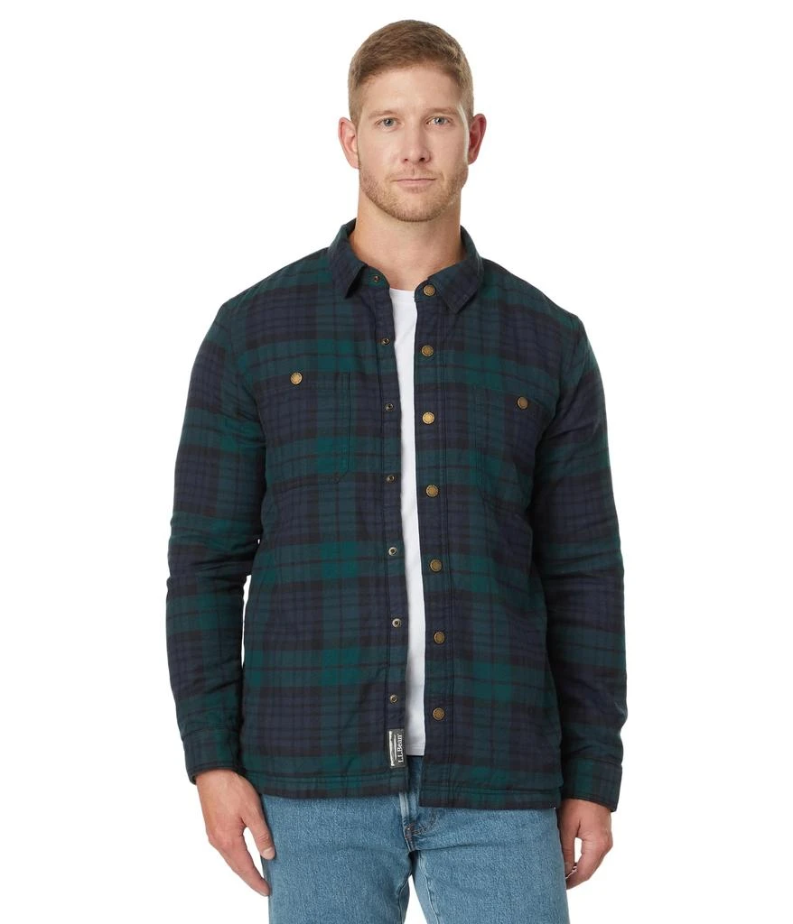 L.L.BEAN Fleece-Lined Flannel Shirt 1
