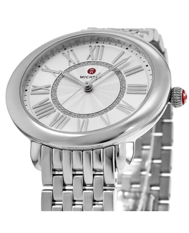 Michele Michele Serein Mid Stainless Steel Diamond Dial Women's Watch MWW21B000147 2