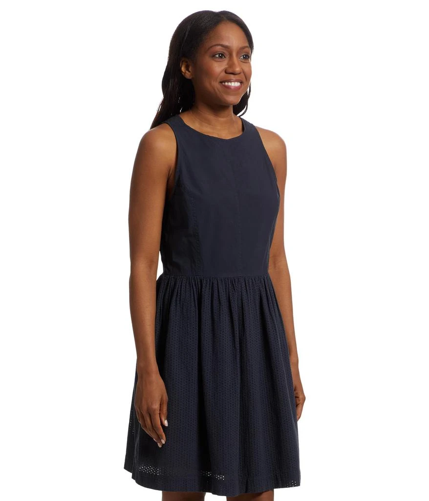 Lilla P Eyelet High-neck Mini Dress 2