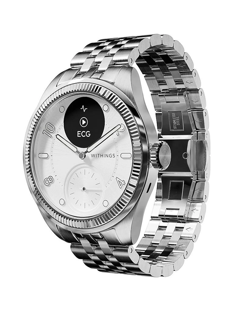 Withings Scanwatch Nova Brilliant Premium Heart Health Hybrid Smartwatch 39MM 1