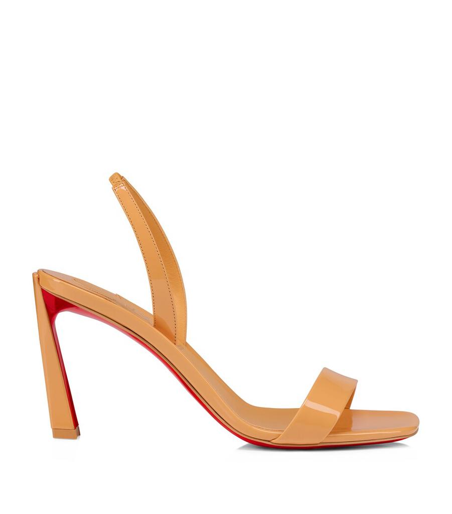 Christian Louboutin Condora Patent Leather Slingback Sandals 85