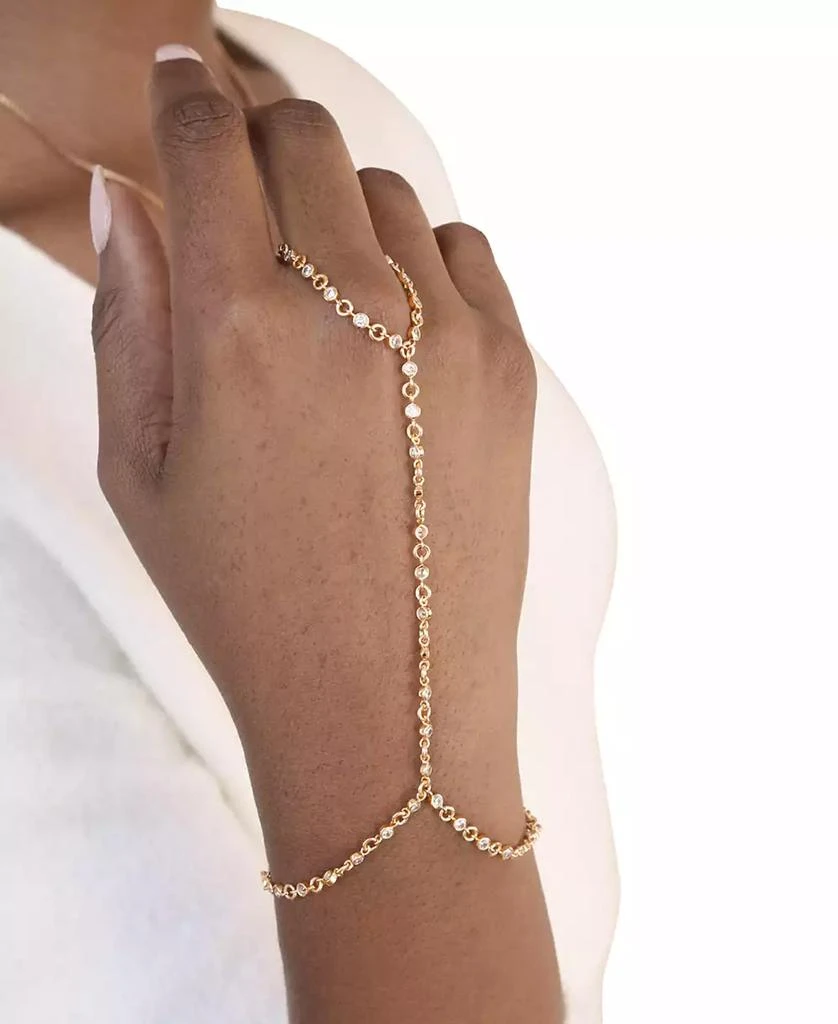 Ettika Jewelry Crystal Dotted Hand Chain 4