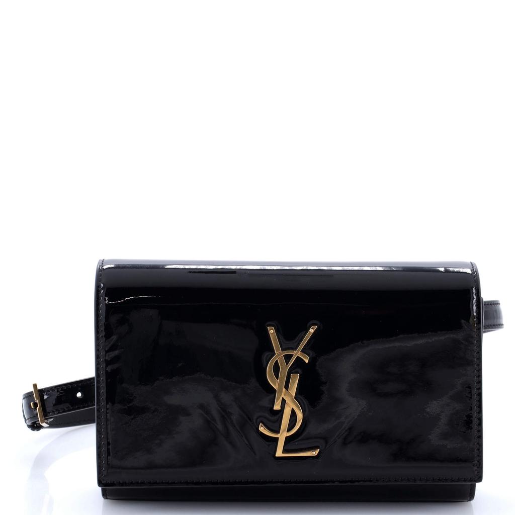 Yves Saint Laurent Classic Monogram Kate Belt Bag Patent