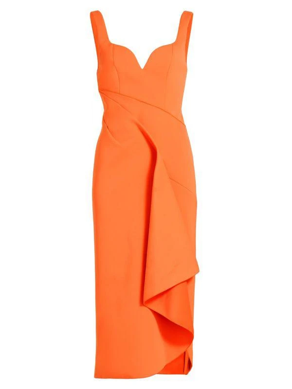 Acler Gowrie Draped Midi-Dress 6