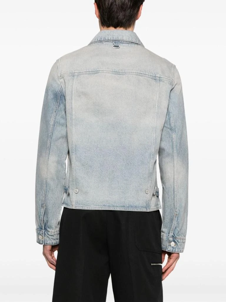 Courrèges Light Blue Cotton Denim Jacket 4