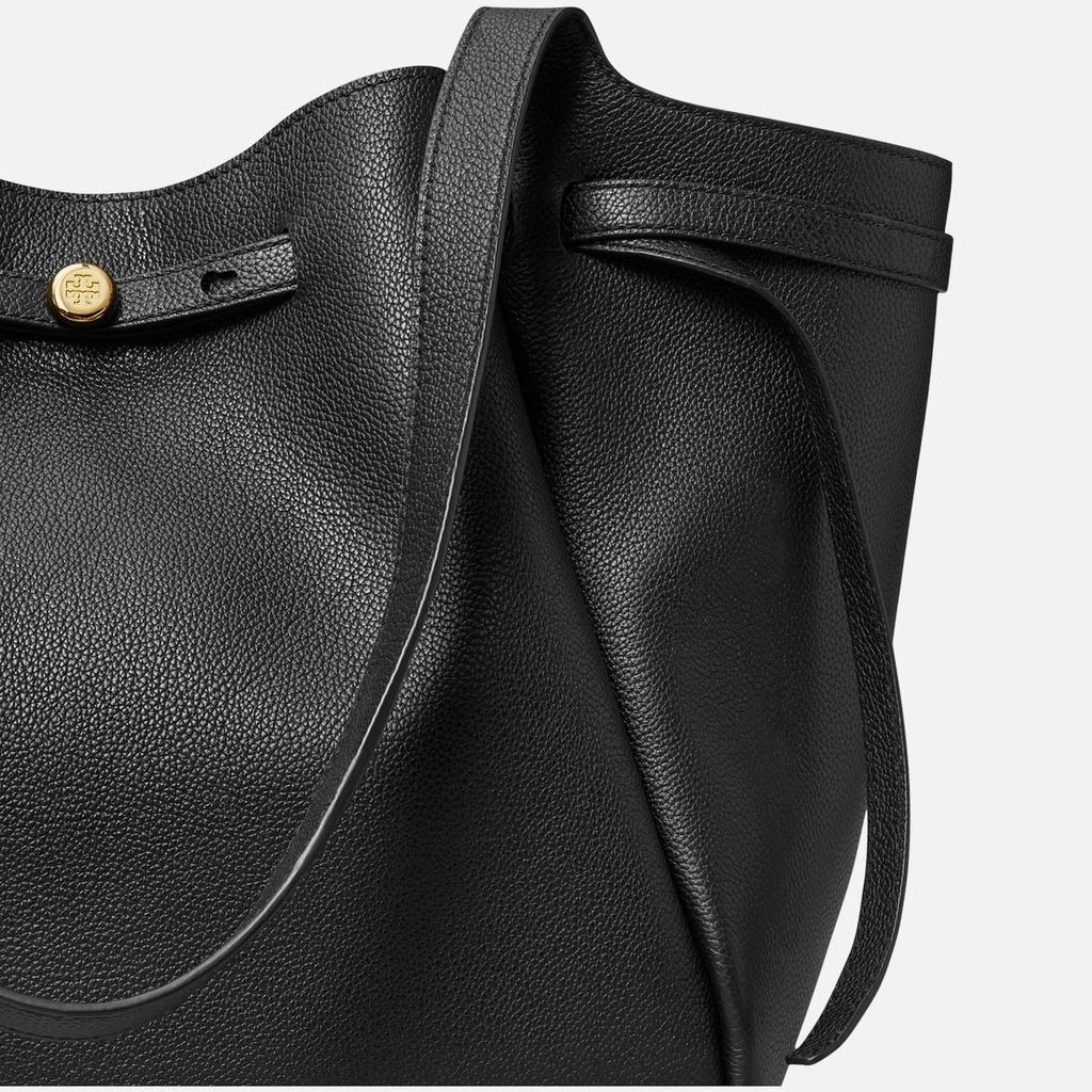 Tory Burch Tory Burch Romy Pebble-Grain Leather Tote Bag 3
