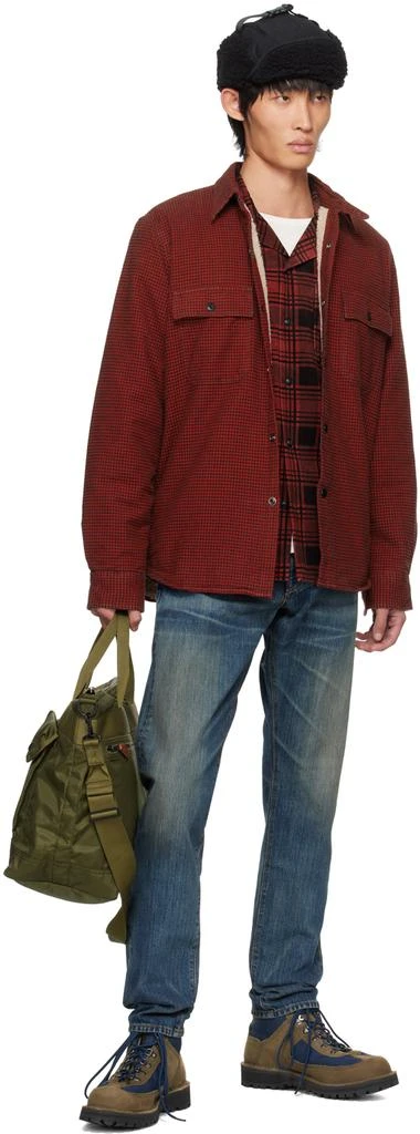 RRL Red & Black Check Shirt 4