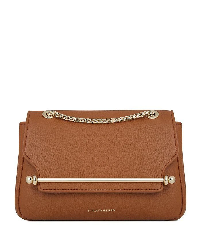 Strathberry East/West Soft Mini Leather Convertible Crossbody 1