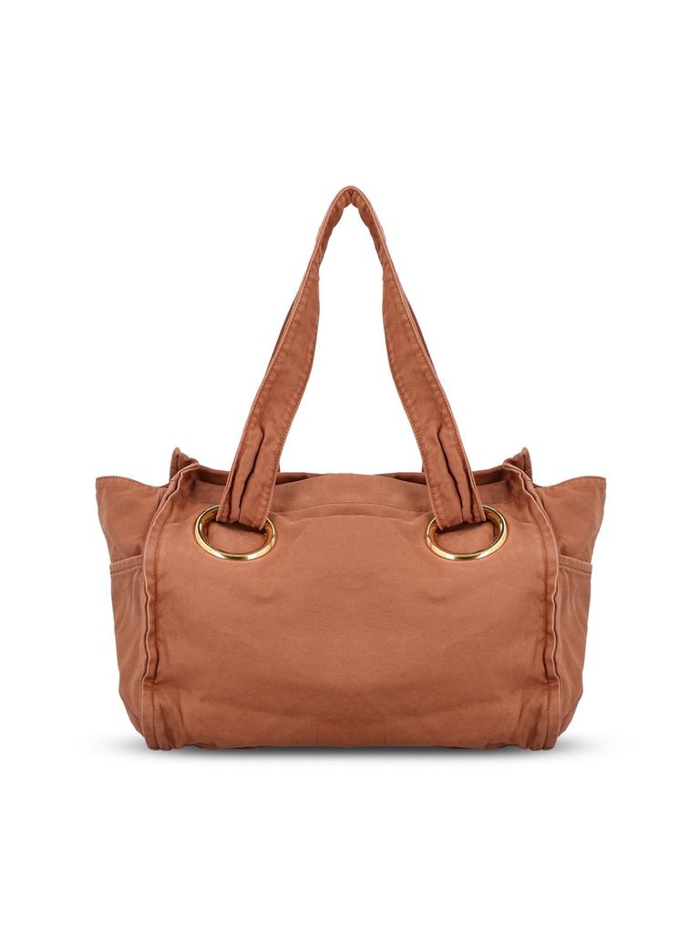 Chloé Chloé Logo Printed Tote Bag