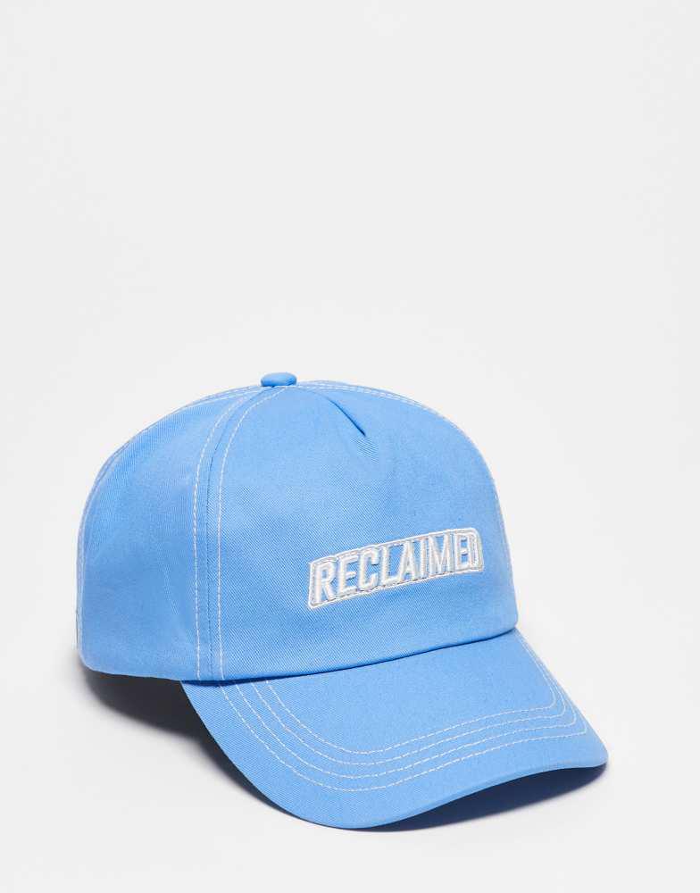 Reclaimed Vintage Reclaimed Vintage unisex logo cap in blue