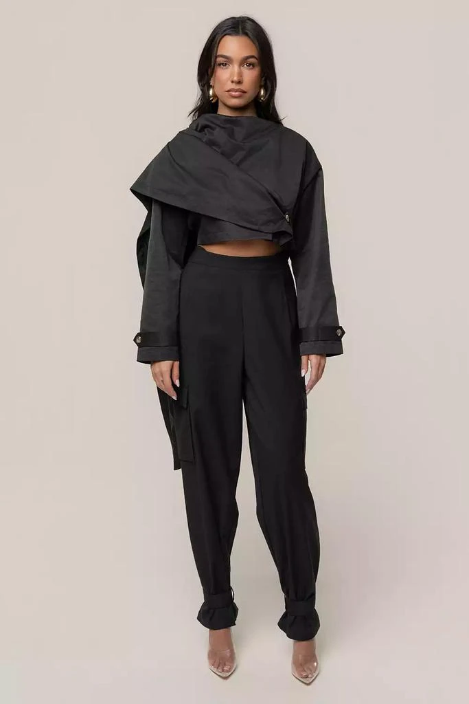 JLUXLABEL Women
s Autumn Flow Cargo Pants 2