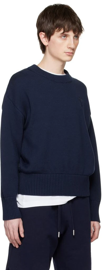 AMI Navy Ami de Cœur Sweater 2