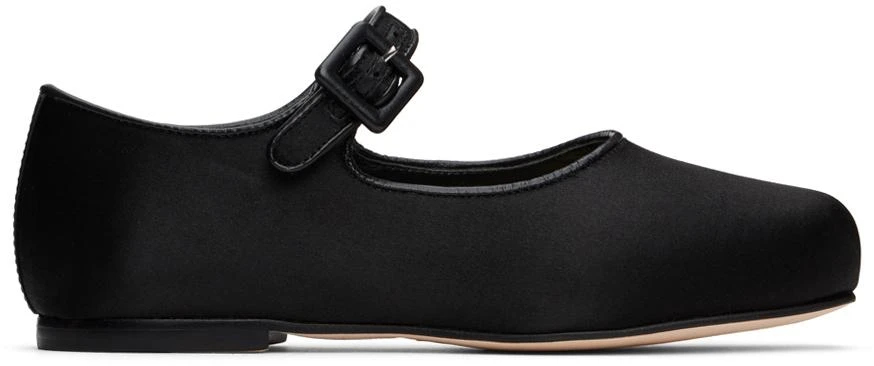 Sandy Liang Black Mary Jane Pointe Ballerina Flats 1