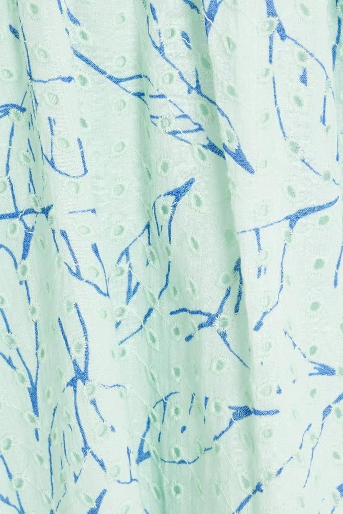 Joie Tilman printed broderie anglaise cotton mini dress 4