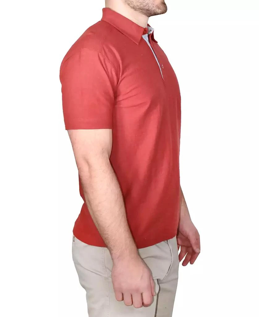 Vintage 1946 Men's Garment-Dyed Slub Knit Polo 3