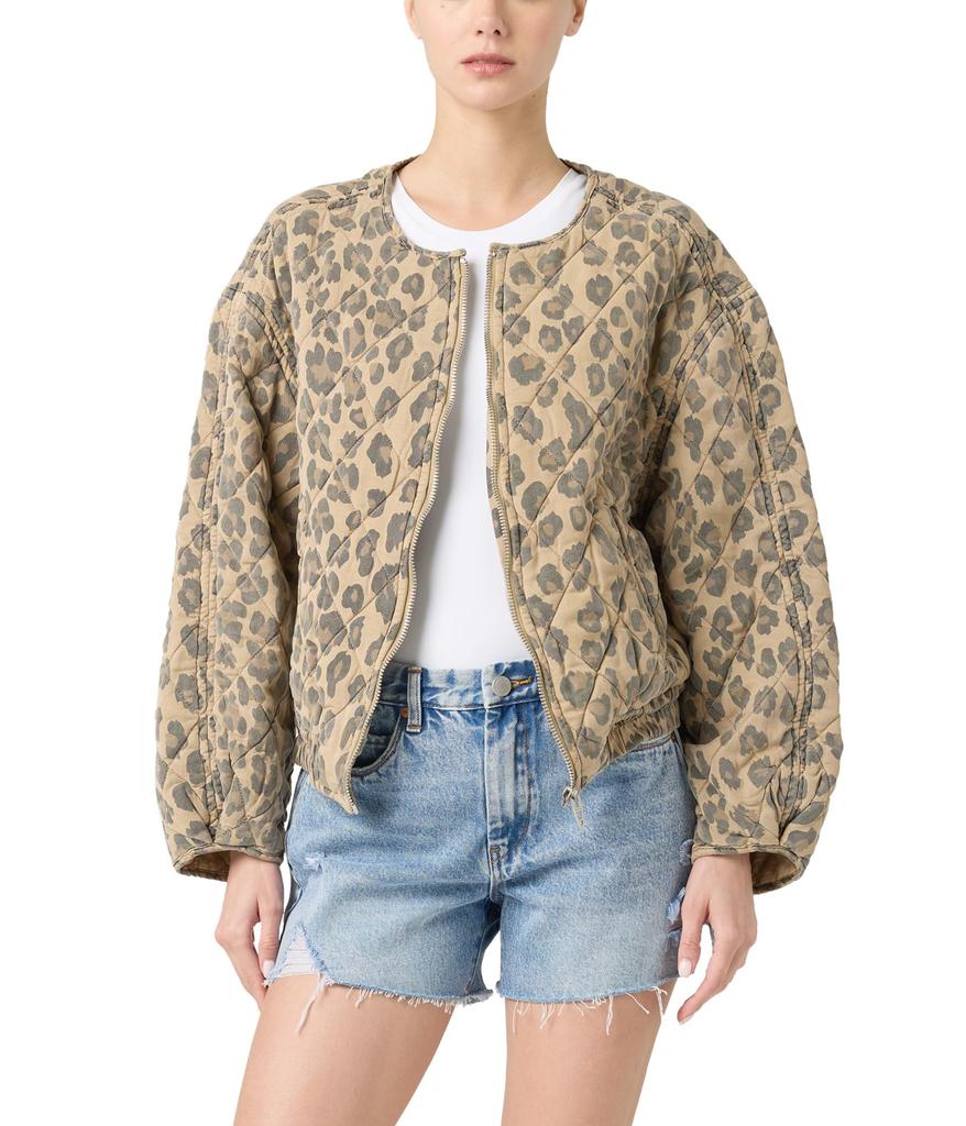 Blank NYC Leopard Tencel Jacket