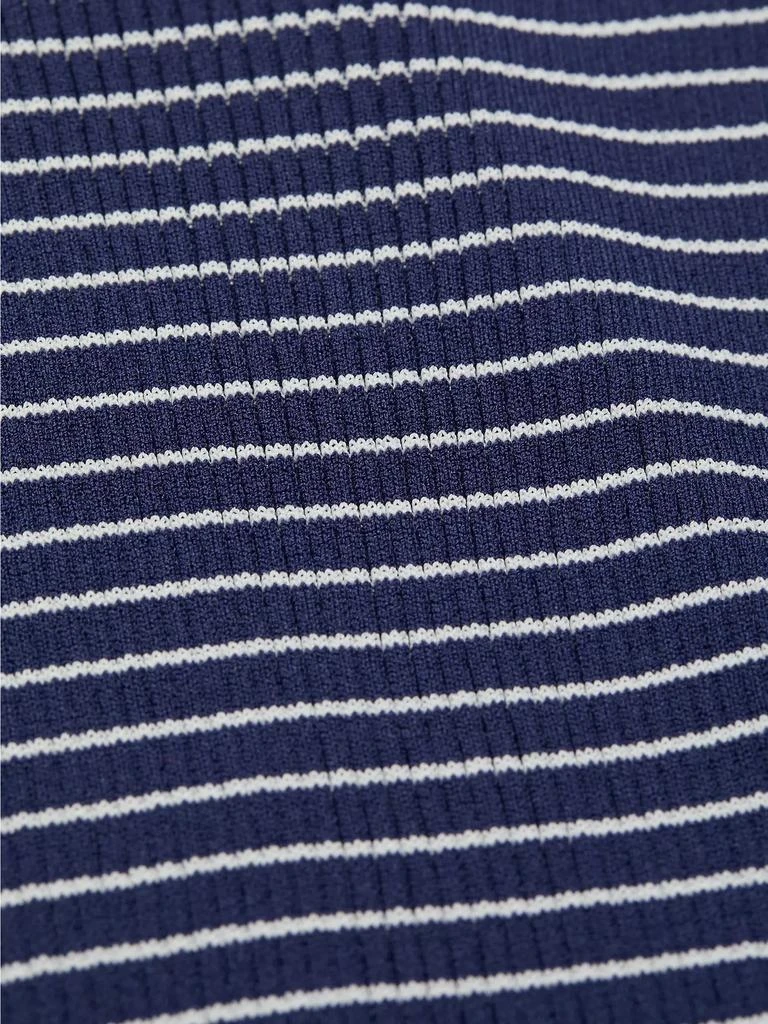Staud Dana Striped Body-Con Midi-Dress 7