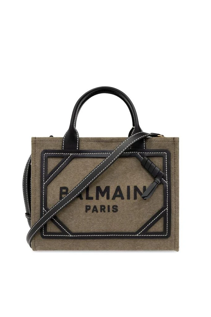 Balmain Balmain Logo Detailed Top Handle Bag 1