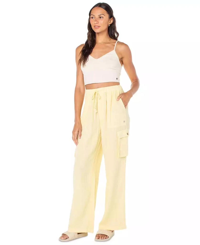 Roxy Juniors' Cotton Precious Cargo Beach Pants 2