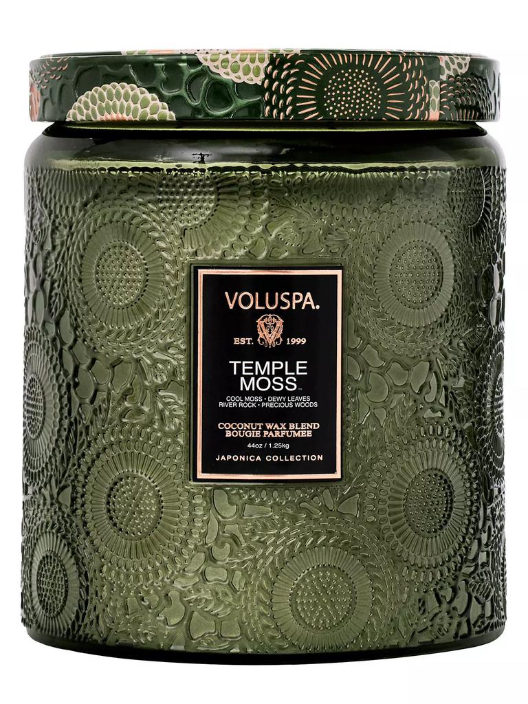 Voluspa Japonica Temple Moss Luxe Jar Candle